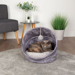 Scruffs Kensington Cat Bed - Grey - Shopivet.com