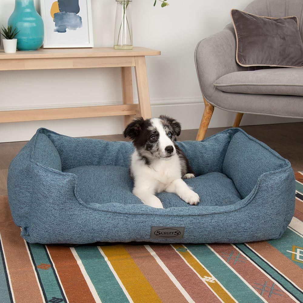 Scruffs Manhattan Box Dog Bed - BERRY PURPLE Small - Shopivet.com