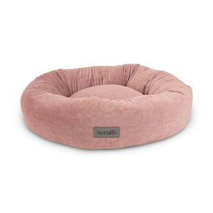 Scruffs Oslo Donut Dog Bed - Blush Pink Medium - Shopivet.com