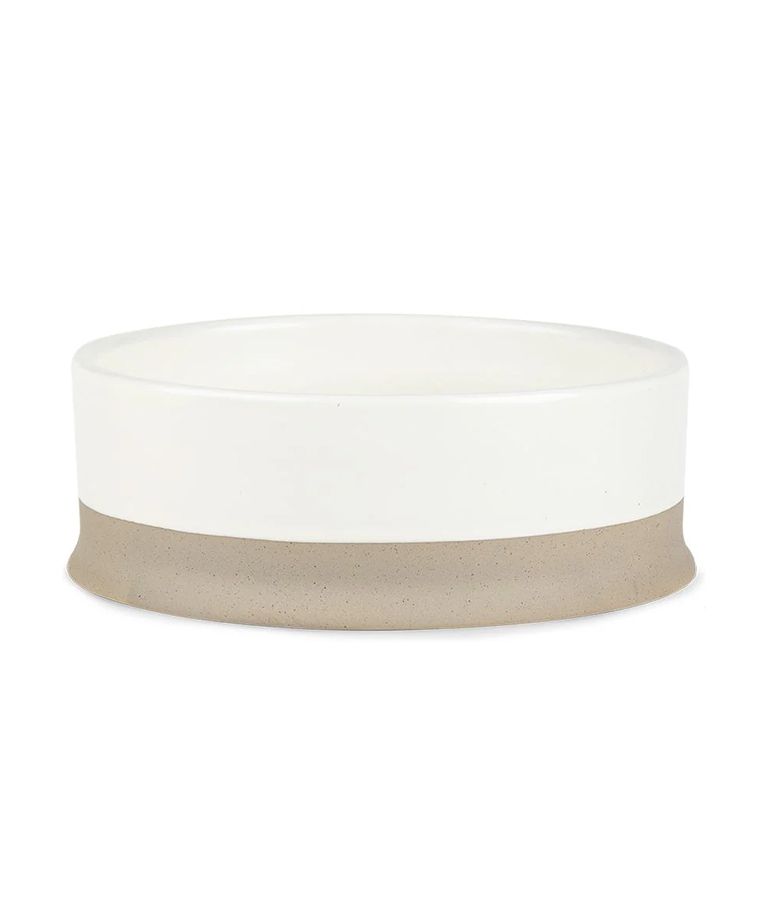 Scruffs Scandi Non - Tip Dog Bowl - Cream 16cm - Shopivet.com