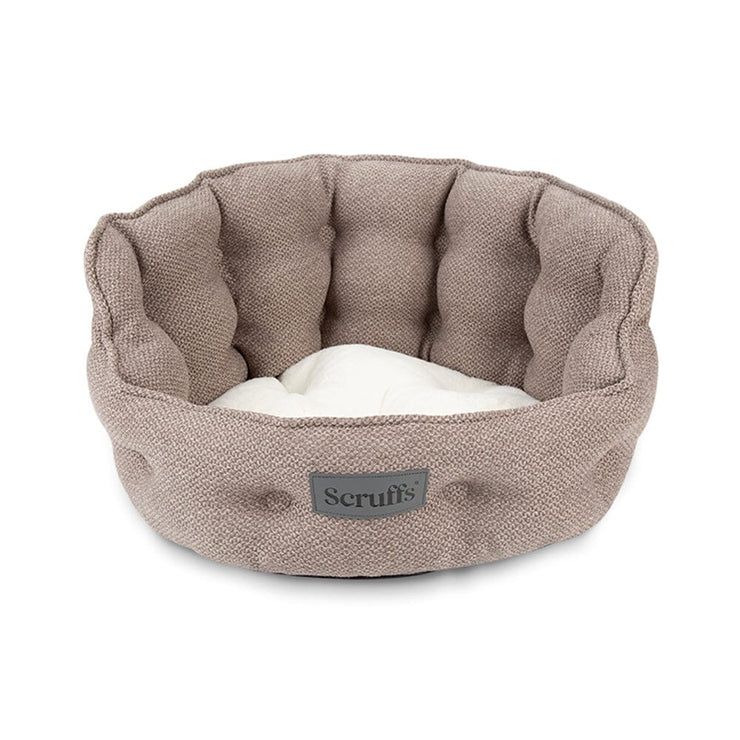 Scruffs Seattle Cat Bed - Stone Grey - Shopivet.com