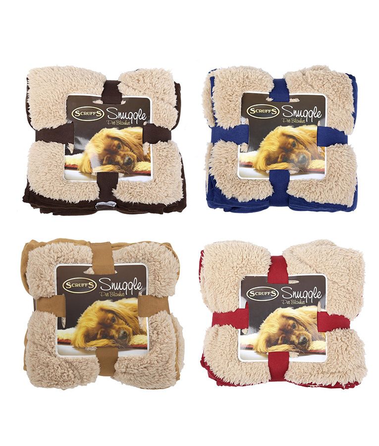 Scruffs Snuggle Dog Blanket - Caramel Brown - Shopivet.com