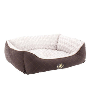 Scruffs Wilton Box Dog Bed - Brown Medium - Shopivet.com