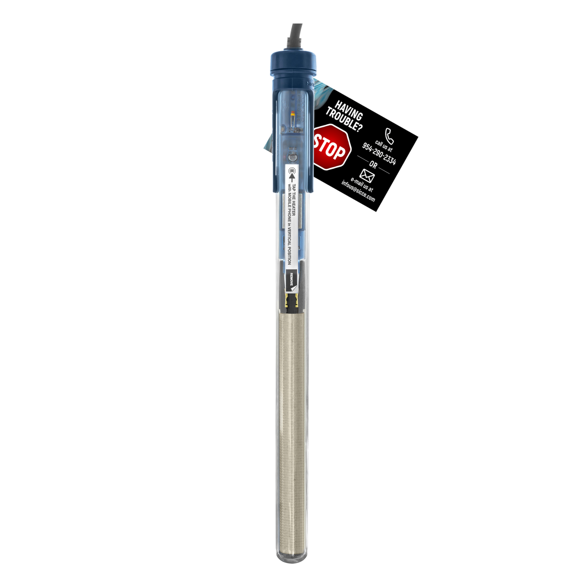 SCUBA CONTACTLESS SUBMERSIBLE HEATER 150W