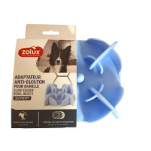 Silicone Slow-Feeding Bowl Insert Blue, Small