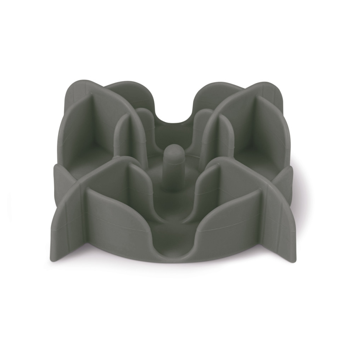Silicone Slow-Feeding Bowl Insert Grey, Medium