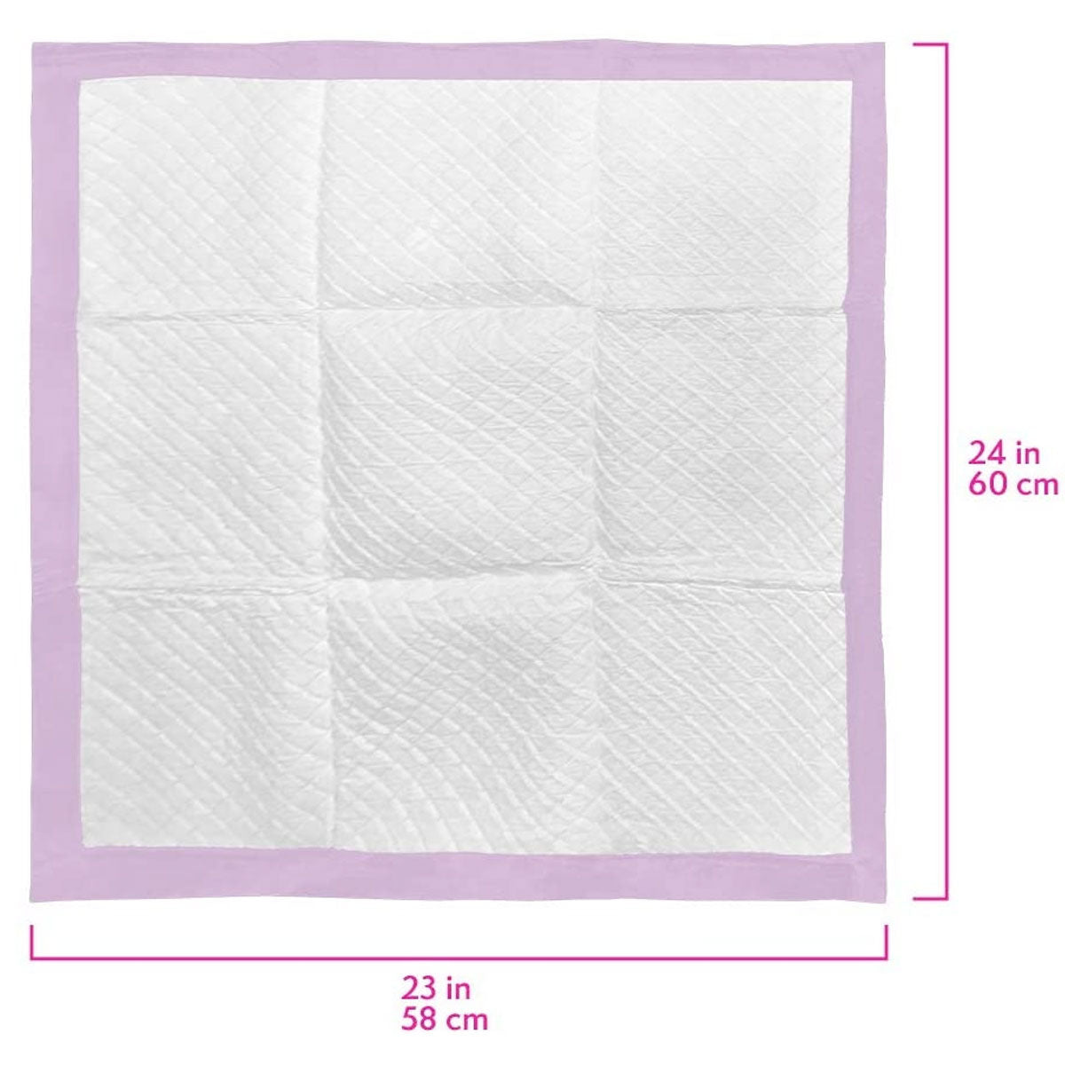 Simple Solution All Day Premium Dog Pads, Lavender Scent, 23″ x 24″ – Pack of 100 - Shopivet.com