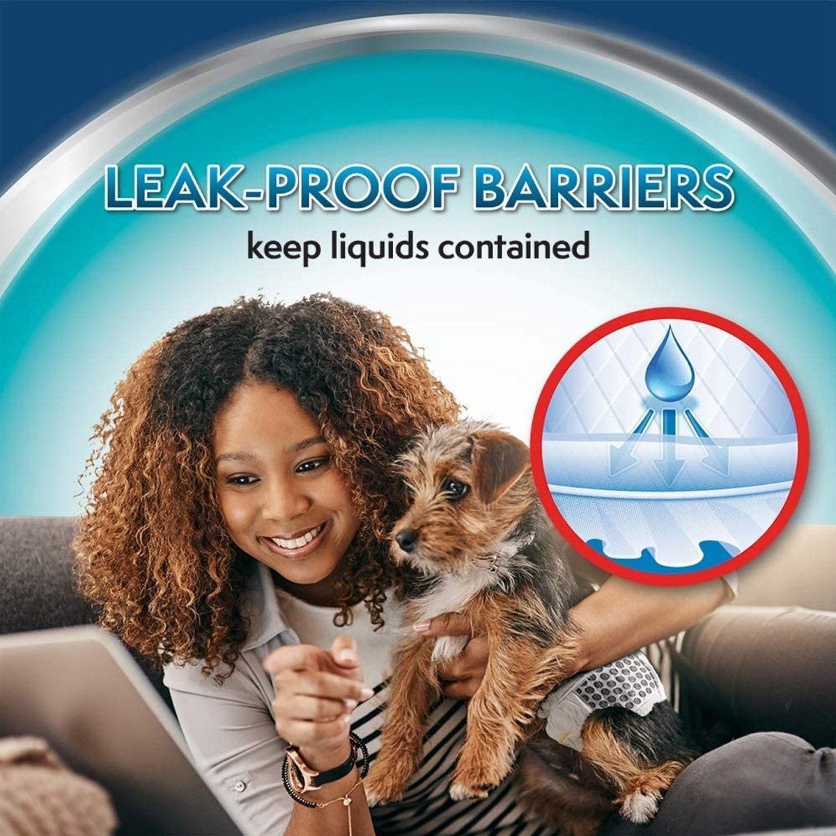 Simple Solution Disposable Male Dog Wraps - S - Shopivet.com
