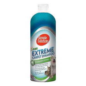 Simple Solution Extreme Carpet Shampoo Pet Stain and Odor Remover, 1 L - Shopivet.com