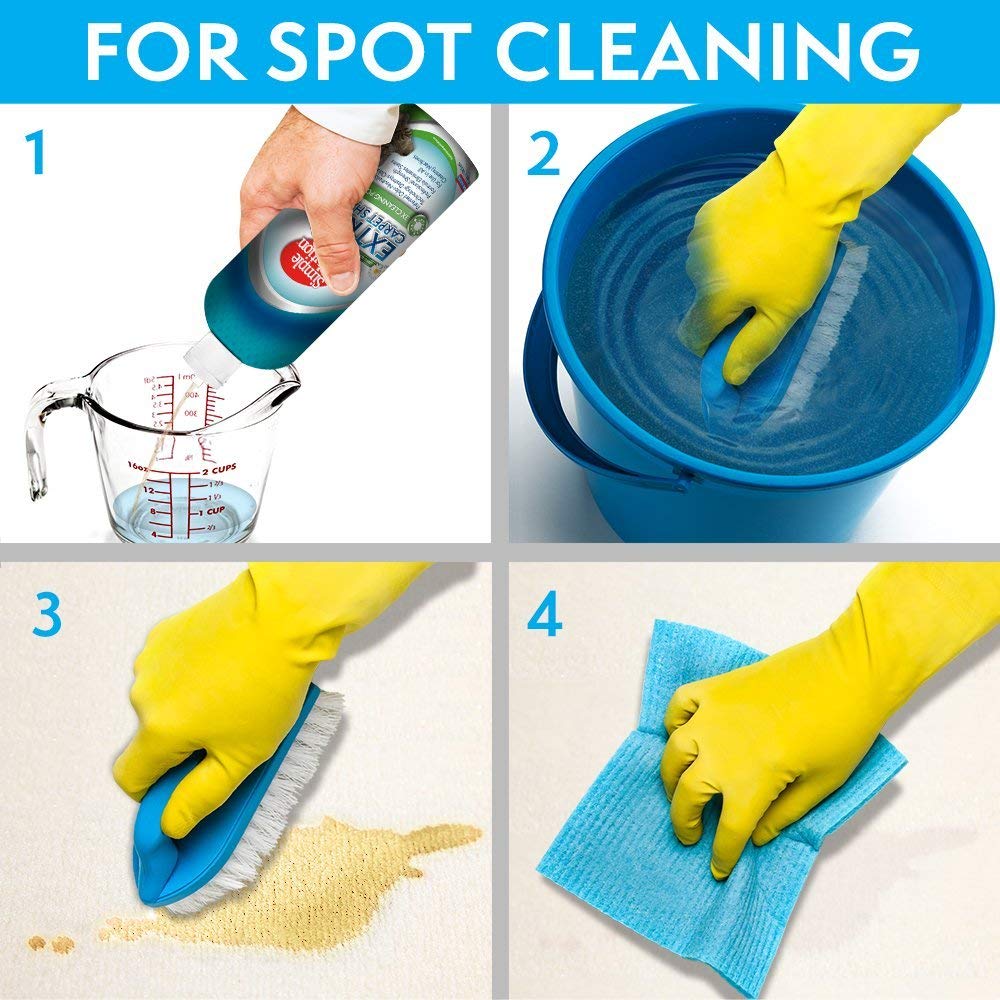 Simple Solution Extreme Carpet Shampoo Pet Stain and Odor Remover, 1 L - Shopivet.com