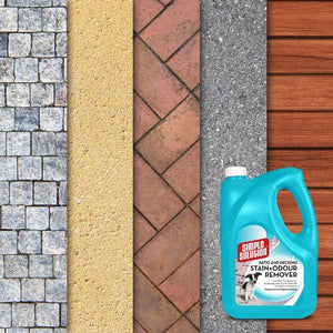 Simple Solution Patio and Decking Pet Stain and Odour Remover, 4 L - Shopivet.com