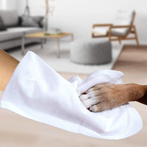 Simple Solution Pet Bath Hand Mitts 7 handwipes 17cmx28cm - Shopivet.com