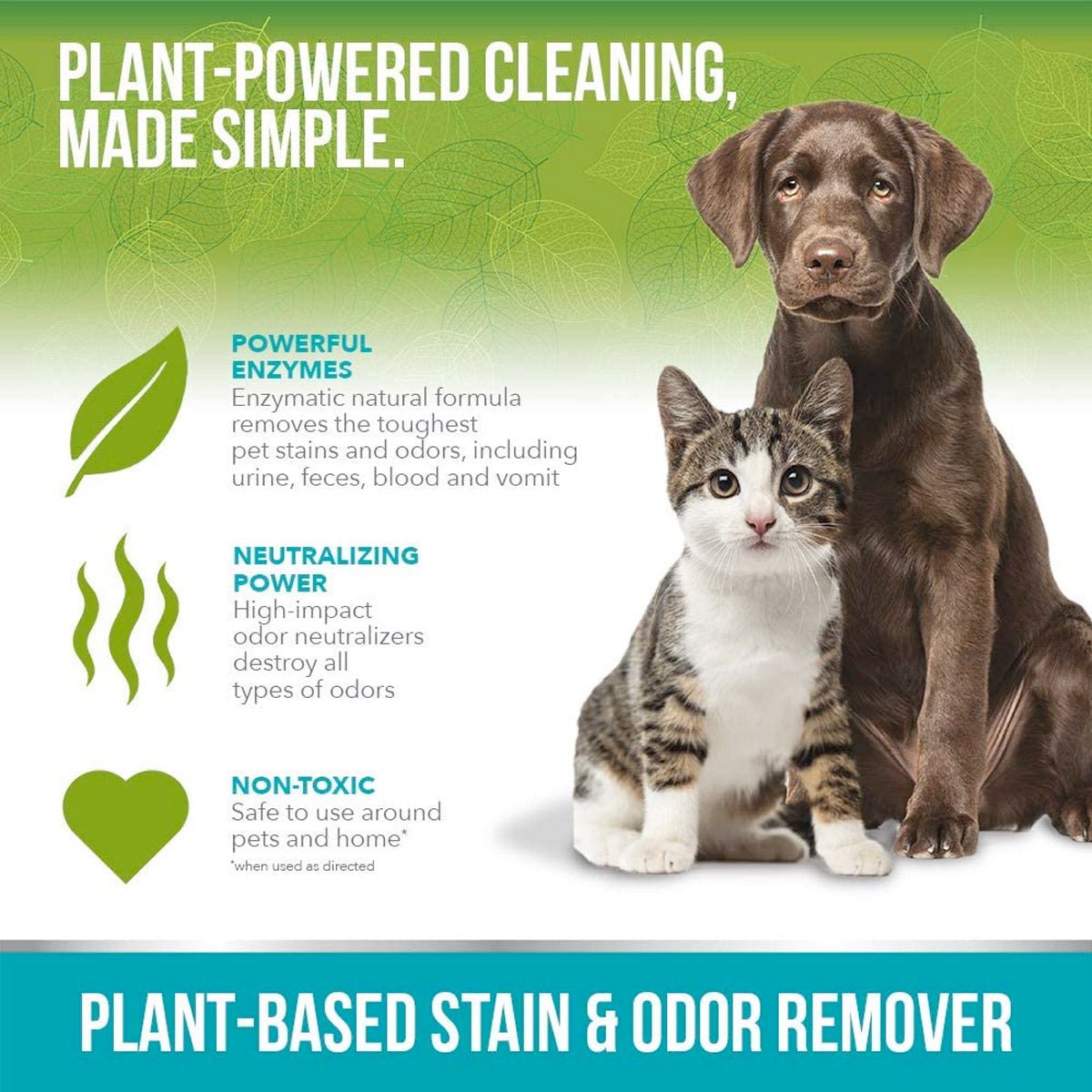 Simple Solution Plant - Based Stain and Odor Remover - Shopivet.com