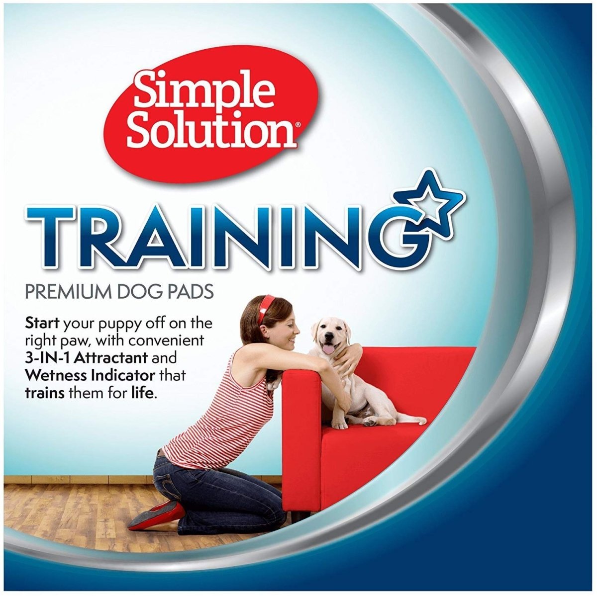 Simple Solution Premium Dog and Puppy Training Pads Pack of 14 - Shopivet.com