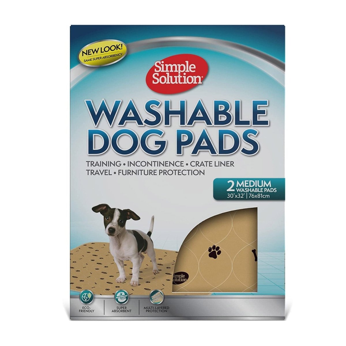 Simple Solution Washable Dog Pads – Medium - Shopivet.com