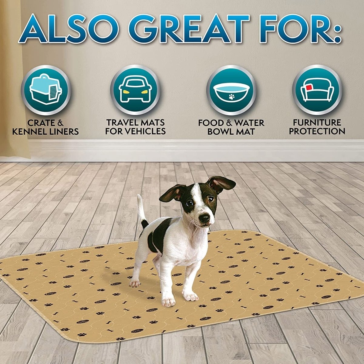 Simple Solution Washable Dog Pads – Medium - Shopivet.com