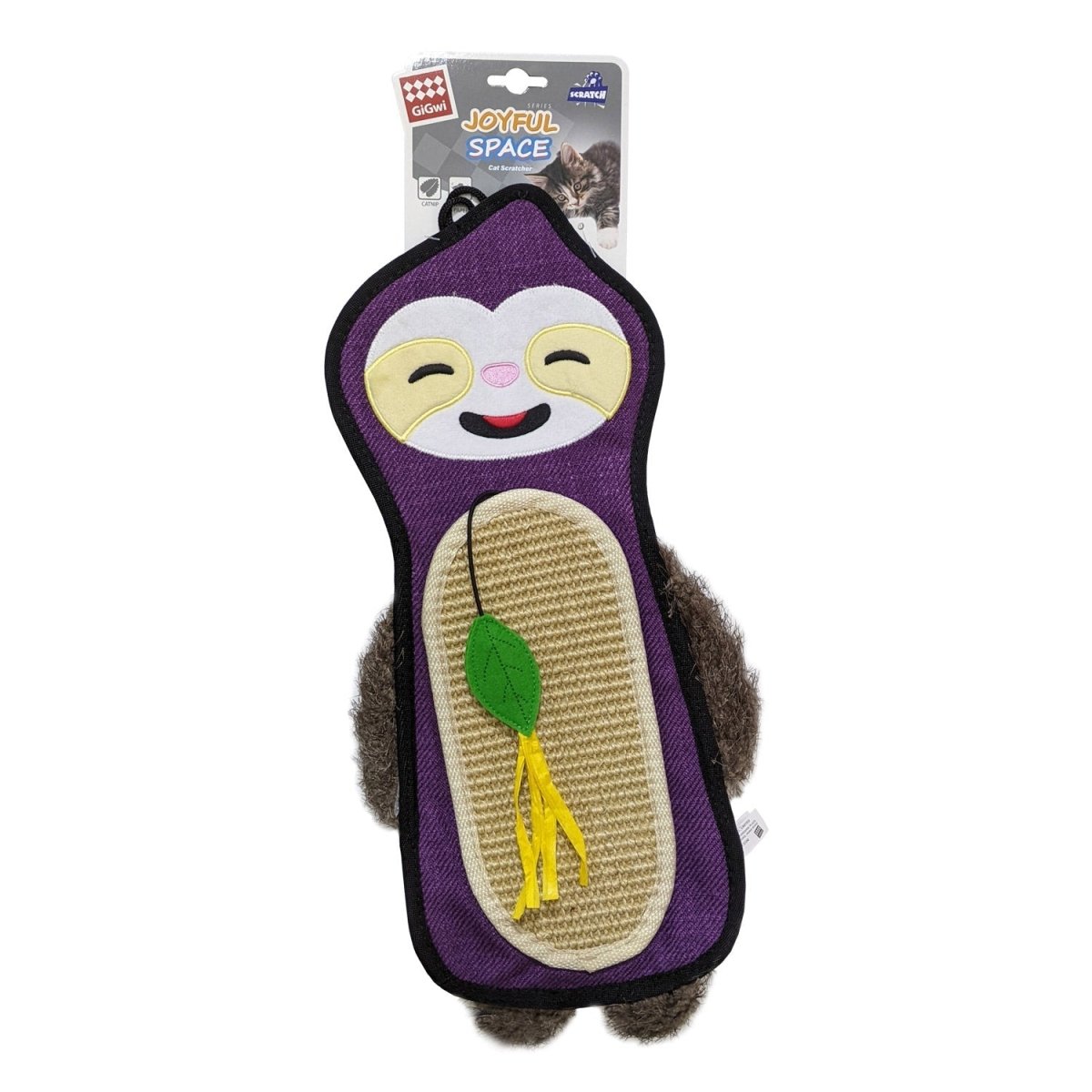 Sloth Cat Scratcher with Catnip - Shopivet.com