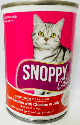 Snoppy Catz Cat Can - Gourmet Ocean Fish in Jelly Flavor - Shopivet.com