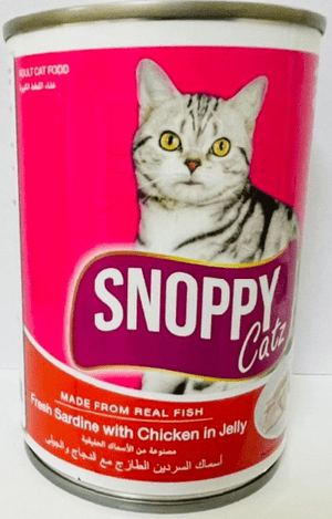 Snoppy Catz Cat Can - Ocean Mackerel with Tuna White Meat in Jelly Flavor - Shopivet.com