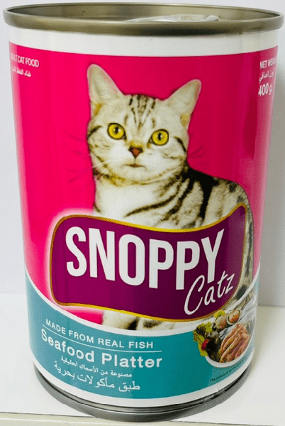 Snoppy Catz Cat Can - Seafood Platter - Shopivet.com