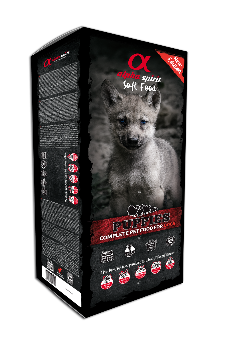 Soft Food for Puppies 9 kg box (45 trays x 200 g)
