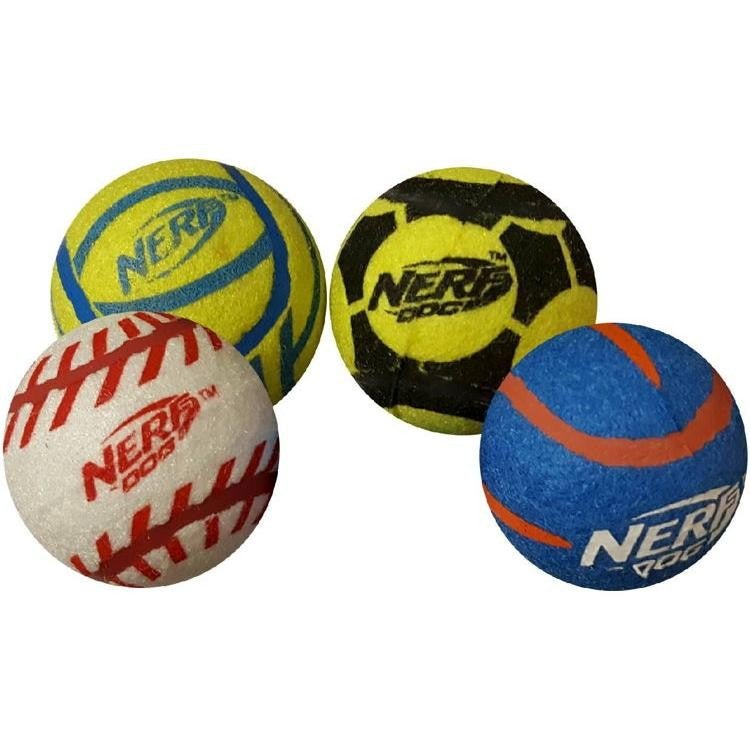 Solid Tuff Sports Balls Medium (Pack of 4) - Shopivet.com