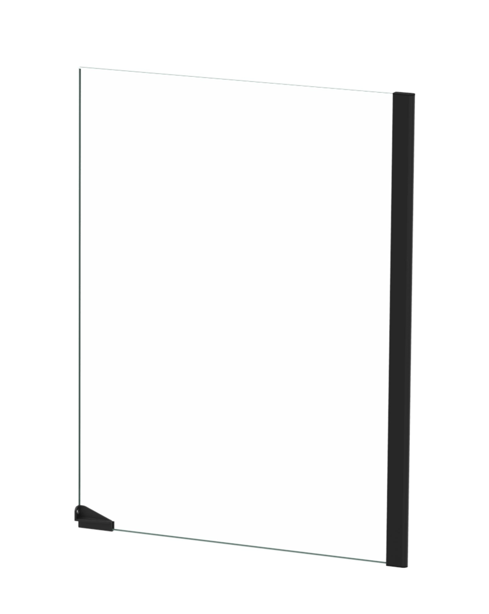 Spare Part Glass Door for Terrarium 118x45x60 - Right Door, Black