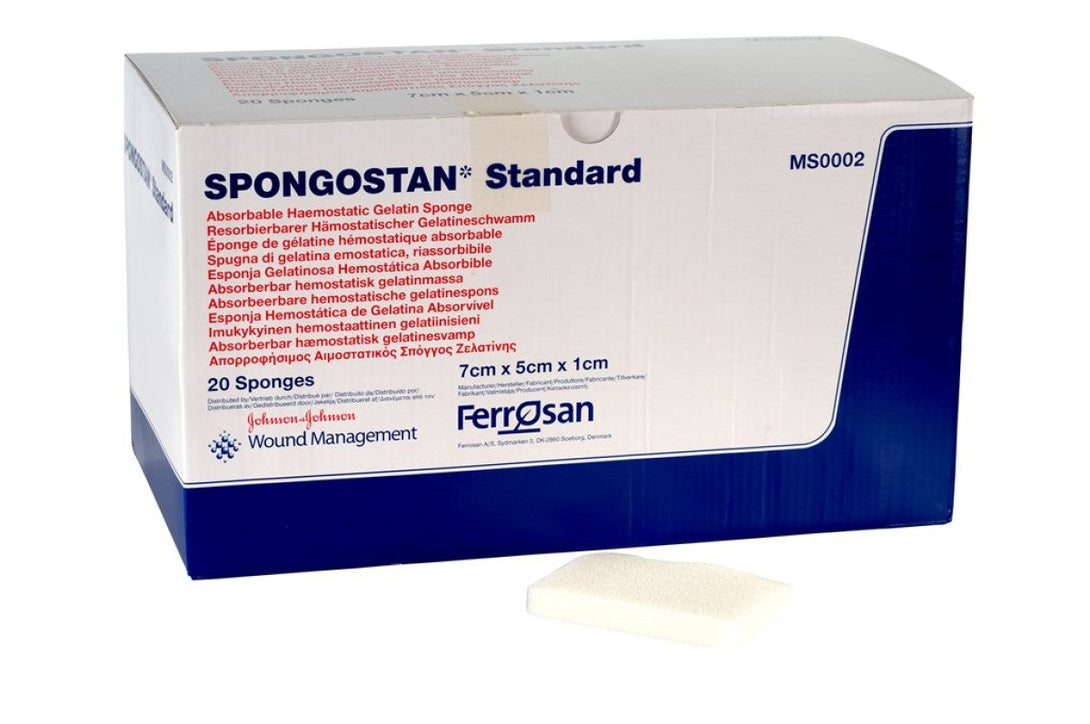 Spongostan standard 7 x 5 x 1cm