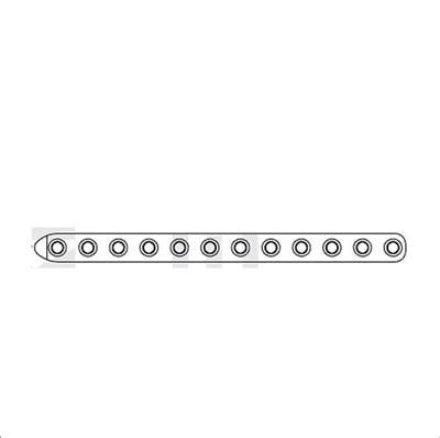 Stacked Locking Plate 2.0mm/12Hole - Shopivet.com