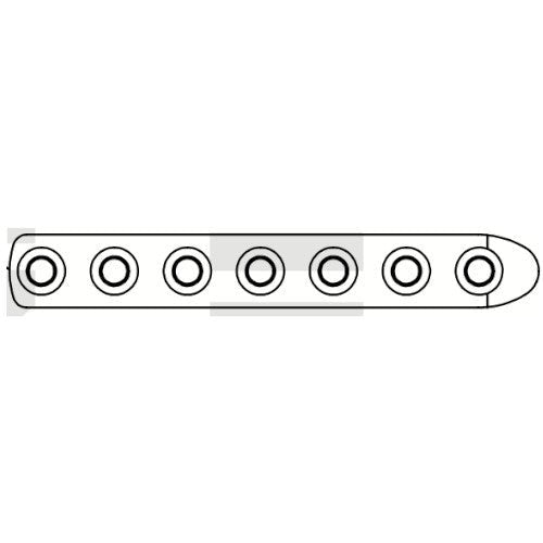 Stacked Locking Plate 2.7mm/7Hole - Shopivet.com