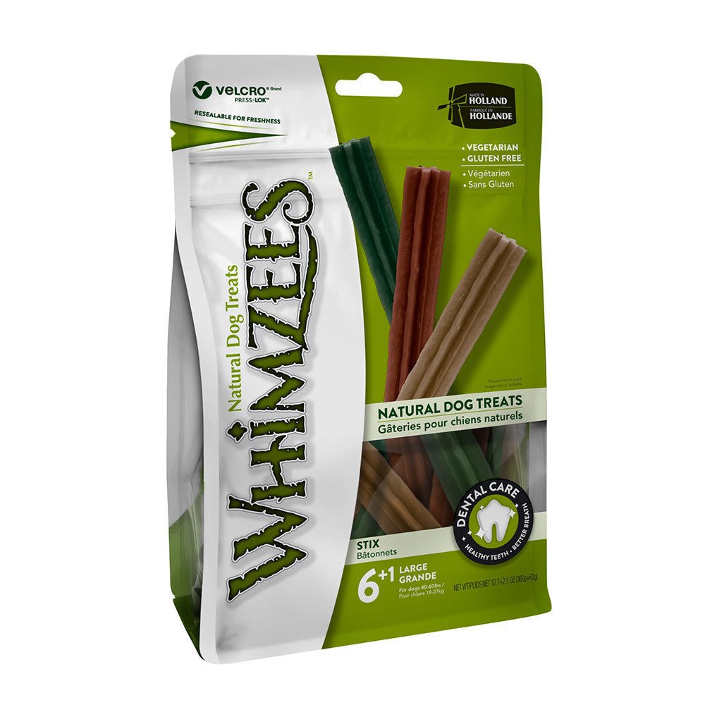 Stix Large Mix Brown / Green / Orange 6+1 pcs - Shopivet.com
