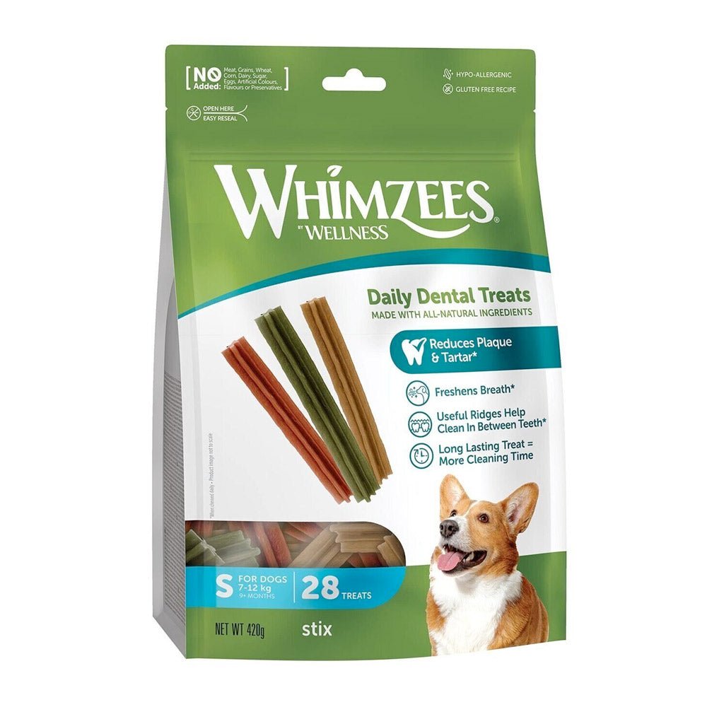 Stix Small Mix Brown / Green / Orange 24+4 pcs - Shopivet.com