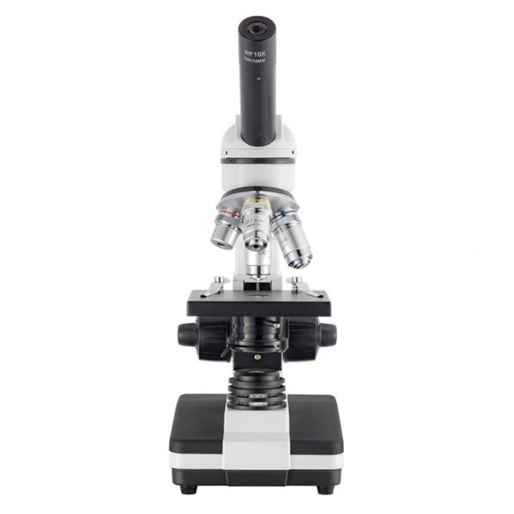Student Microscope - Led Rechg/4Obj./Abbe/Iris/Coaxial - Shopivet.com