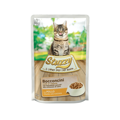 Stuzzy Cat Chunks with Chicken for Cat 85g (Min Order - 24pcs) - Shopivet.com