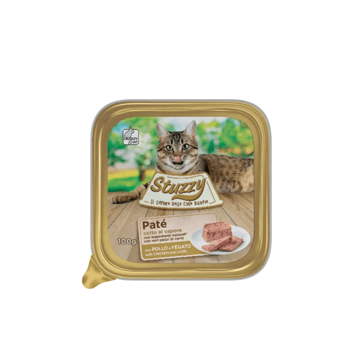 Stuzzy Cat Pate Chicken Liver for Cat 100g [Minimum Order Qty:32pcs] - Shopivet.com