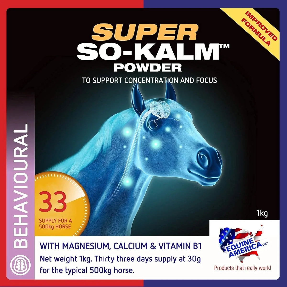 SUPER SO - KALM® POWDER 1kg - Shopivet.com