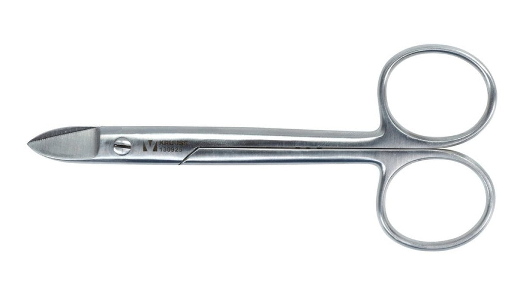 Suture scissors 12cm saw edge