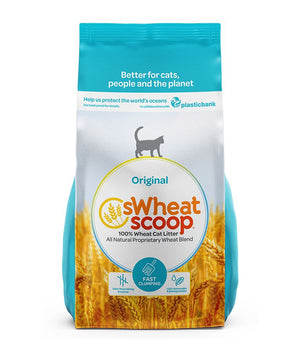 sWheat Scoop Original All Natural Wheat Blend Fast Clumping Cat Litter - 11.33KG - Shopivet.com