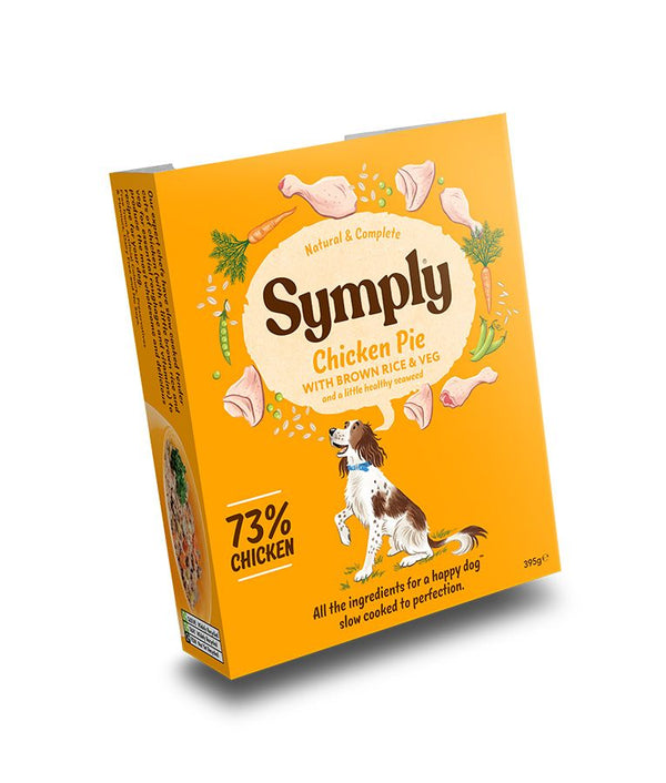 Symply Chicken Pie Adult Wet Dog Food 395g - 395g - Shopivet.com