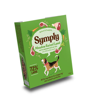 Symply Meadow Raised Lamb Adult Wet Dog Food 395g - 395g - Shopivet.com
