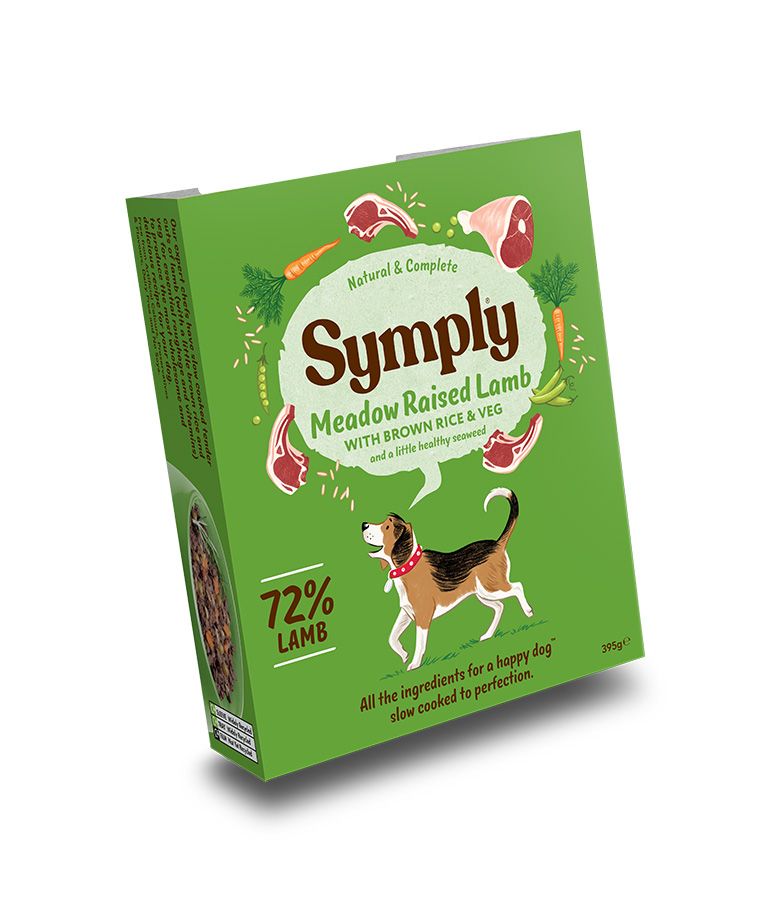 Symply Meadow Raised Lamb Adult Wet Dog Food 395g - 395g - Shopivet.com
