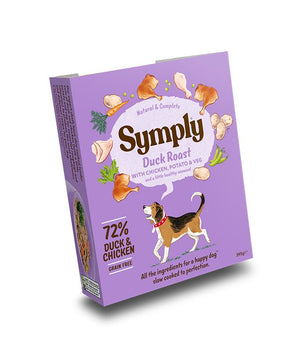 Symply Duck Roast Adult Wet Dog Food 395g - 395g