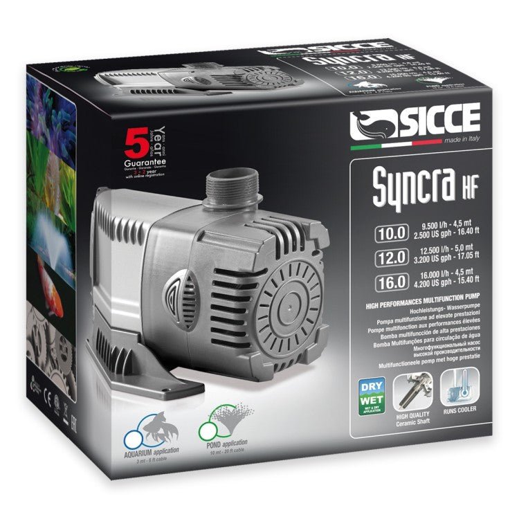 Syncra HF Pump 12.0 - 12500l/h - Shopivet.com