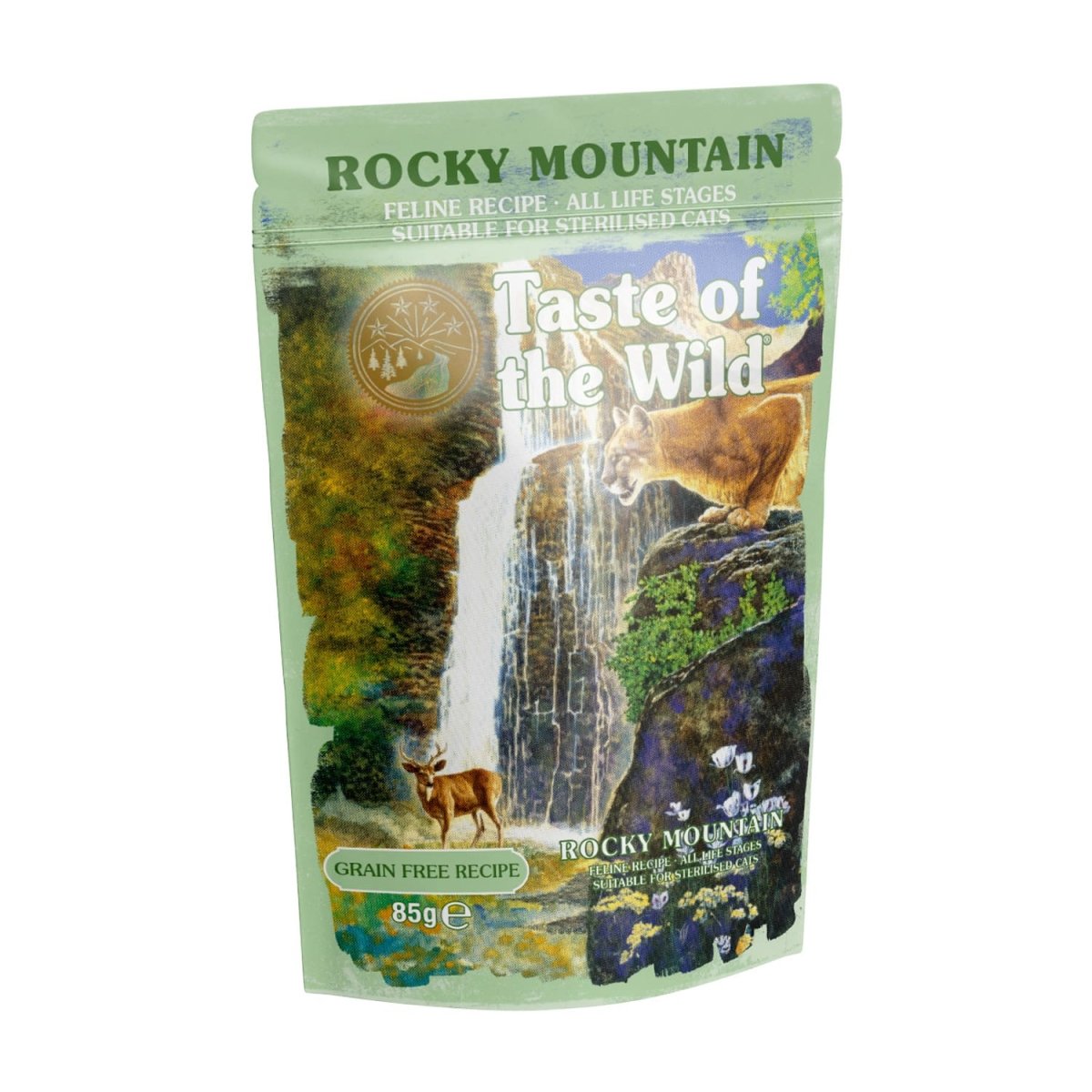 Taste of the Wild Rocky Mountain Cat Pouch Chunks in Gravy – 85g - Shopivet.com