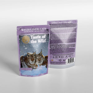 Taste of the Wild Sterilised Cat Paté – 85g - Shopivet.com