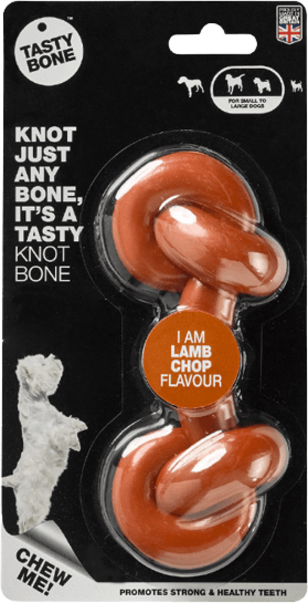 TastyBone Nylon Knotted - Lamb Chop