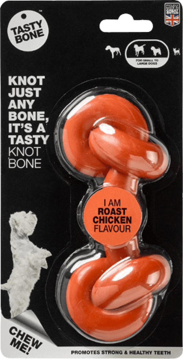 TastyBone Nylon Knotted - Roast Chicken