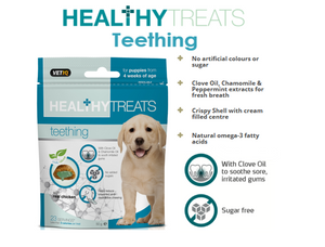 Healthy Treats Teething for Puppies 50g - 50G