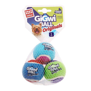 Tennis Ball 3pcs with Different Colour in 1 pack (Small) - Shopivet.com