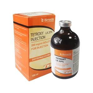 TETROXY LA 20% 100ml (Oxytetracycline) - Shopivet.com